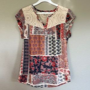 Never worn petite medium top.